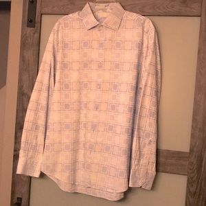 New Bugatchi Uomo Casual Button Down in Size XL